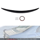 Heckspoiler in Hochglanzschwarz für Mercedes-Benz E-Klasse W213 16-23 AMG Style-5