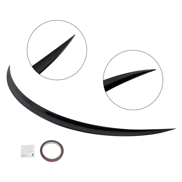 Gloss Black Rear Spoiler For Mercedes-Benz E-Class C238 W213 Coupe 16+ AMG Style