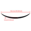 Gloss Black Rear Spoiler For Mercedes-Benz E-Class C238 W213 Coupe 16+ AMG Style-7