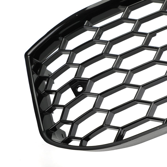 Audi A5 S-Line / S5 B8 2007-2012 Honeycomb Style Fog Light Grill 2PCS Front Bumper Lowe Grill Black Cover 8T0 807 681 B 8T0 807 682 D