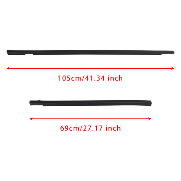 4kpl Weatherstrip kumitiiviste oven hihna Honda FIT JAZZ 1. sukupolveen 2001-2008