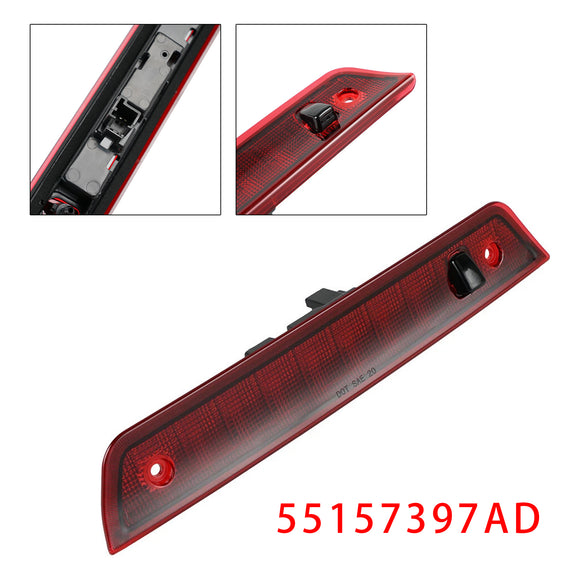 Tercera luz de freno LED 55157397AD para Jeep Grand Cherokee 2005-2010 roja