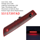 Tercera luz de freno LED 55157397AD para Jeep Grand Cherokee 2005-2010 roja-6