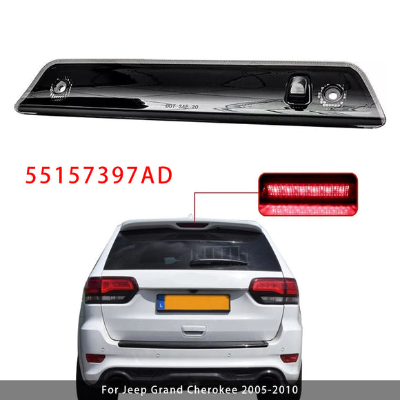 LED kolmas 3. jarruvalo 55157397AD Jeep Grand Cherokee 2005-2010 musta