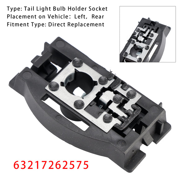 Vasen takaluukun takavalon polttimon kannatin BMW X5 E70 2008-2013