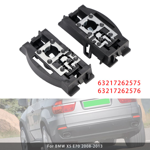 Links + Rechts Hinten Stamm Deckel Rücklicht Birne Halter Sockel 63217262575 63217262576 Für BMW X5 E70 2008-2013
