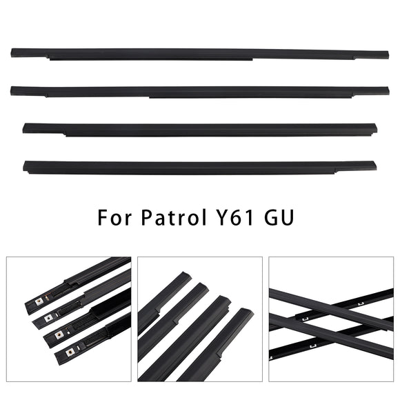 Kit de molde para burlete de puerta y ventana, 4 Uds., para Patrol Y61 GU