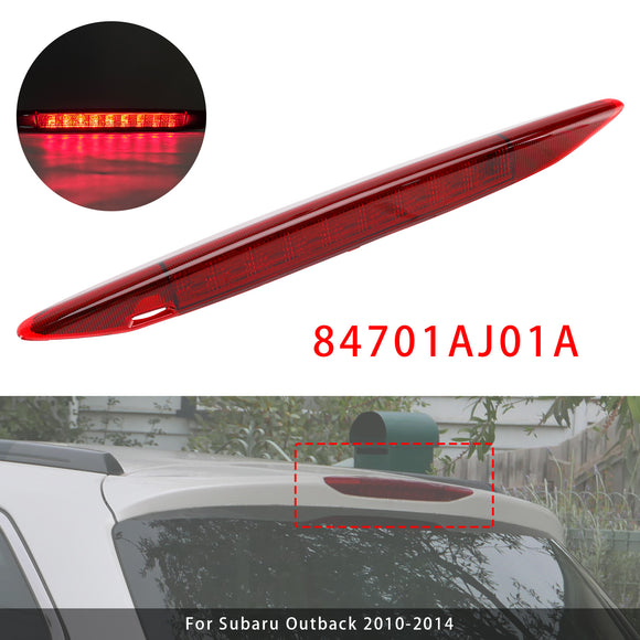 High Mount Third Brake Light Lamp 84701AJ01A For Subaru Outback 2010-2014 RED