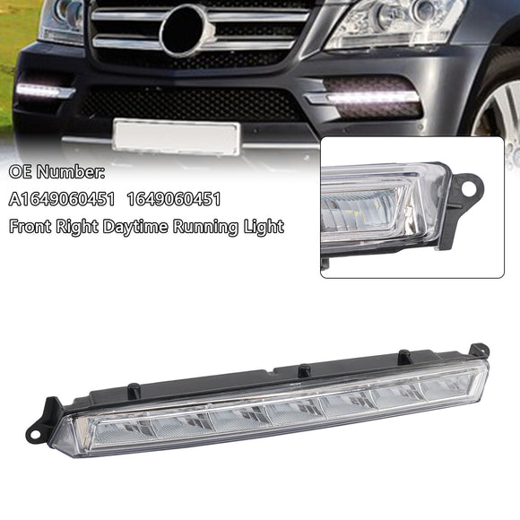 Oikea etu LED-päiväajovalo A1649060451 X164 GL320 GL350 GL450