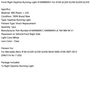 Oikea etu LED-päiväajovalo A1649060451 X164 GL320 GL350 GL450-15