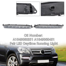 Paar LED-Tagfahrlicht für Benz X164 GL350 GL450 ML63 AMG X166 07–13-2