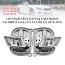 Moduł doświetlania zakrętów lewy + prawy LED do BMW serii 6 F12 F13 F06 LCI 2014-2018-2