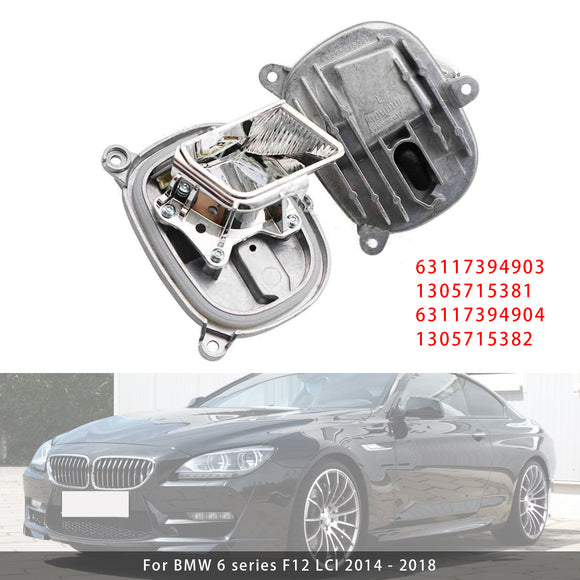Moduł doświetlania zakrętów lewy + prawy LED do BMW serii 6 F12 F13 F06 LCI 2014-2018
