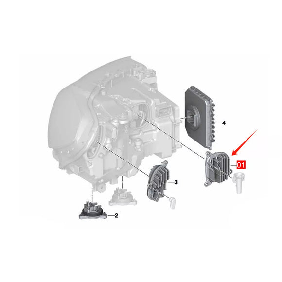 Links + Rechts DRL LED-MODUL Weiß 63117466107 63117466108 Für BMW G01 X3 G02 X4 2018-2021