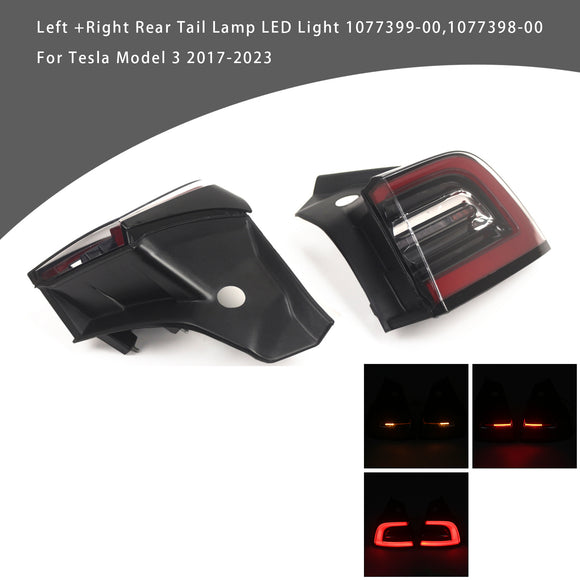 L+R takatakavalon LED-valo 1077399-00,1077398-00 Tesla Model 3 2017-2023