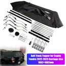 Toyota Tundra 2022-2023 Zachte vrachtwagen Topper Opvouwbaar bed GLB Vervoer Maat 1682 * 1602 mm-3