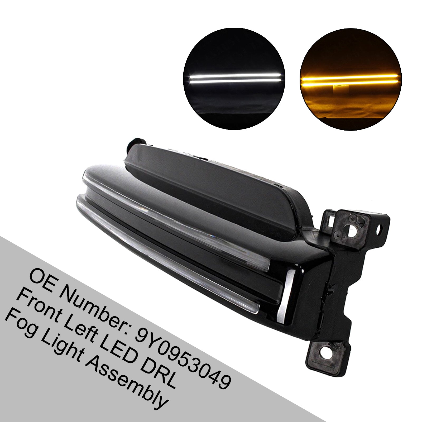 Front Left LED DRL Fog Light Assembly 9Y0953049 For Porsche