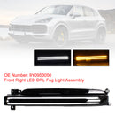 Rechtsvoor LED DRL Mistlampmontage 9Y0953050 voor Porsche Cayenne Turbo 18-22-3