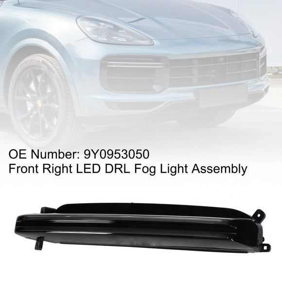 Rechtsvoor LED DRL Mistlampmontage 9Y0953050 voor Porsche Cayenne Turbo 18-22