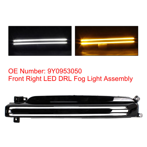 Rechtsvoor LED DRL Mistlampmontage 9Y0953050 voor Porsche Cayenne Turbo 18-22