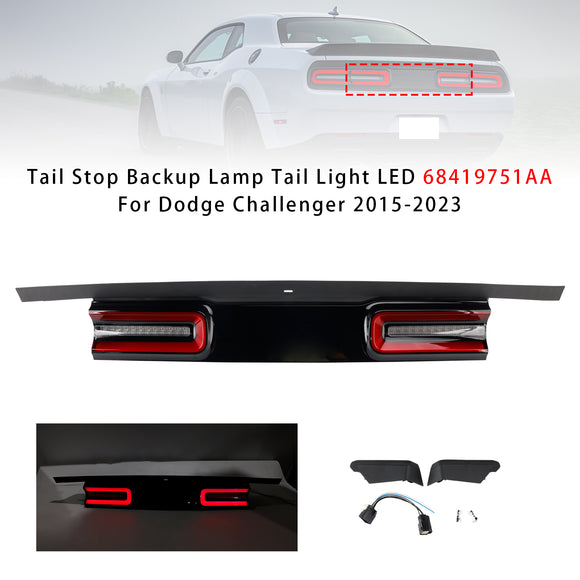 Schwanz Stop Backup Lampe Rücklicht LED Für Dodge Challenger SRT Hellcat 2015-2023 68195784AC 68195784AD