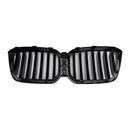 Front Bumper Kidney Grille Fit BMW X3 G01 X4 G02 2022-2025 Glossy Black-8