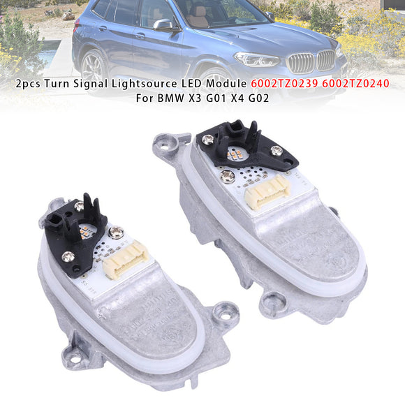 2 stks Richtingaanwijzer Lichtbron LED Module 6002TZ0239 6002TZ0240 Voor BMW