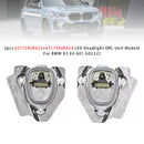 2pcs 63115A0E623+63115A0E624 LED Headlight DRL Unit Module For BMW X3 X4 G01 G02 LCI-2