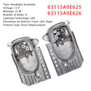 2 uds LED faro DRL Control 63115A0E625 63115A0E626 para BMW X3 G01 G02 20-22-5