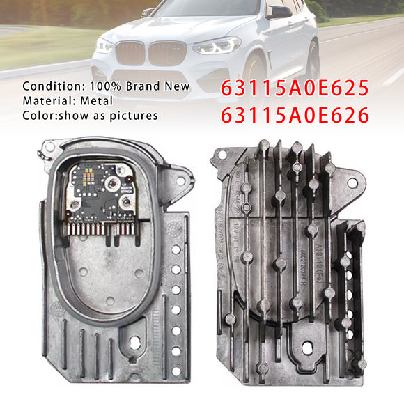 2 uds LED faro DRL Control 63115A0E625 63115A0E626 para BMW X3 G01 G02 20-22