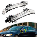 2Pcs Wing Mirror LED Signal Indicator Light For Volvo V40 S60 S80 V60 V70-3