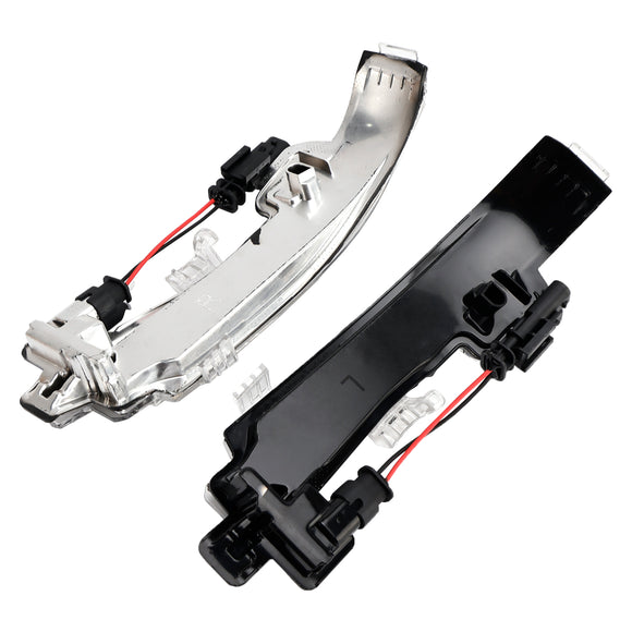 2Pcs Wing Mirror LED Signal Indicator Light For Volvo V40 S60 S80 V60 V70