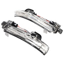 2Pcs Wing Mirror LED Signal Indicator Light For Volvo V40 S60 S80 V60 V70-19