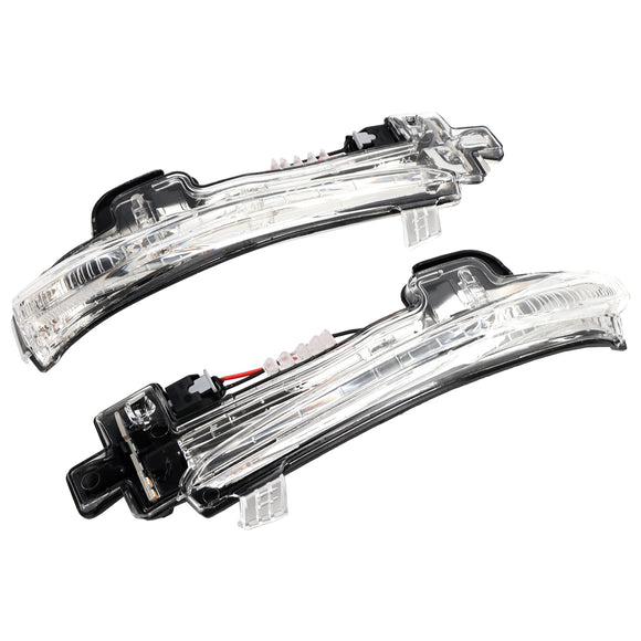 2Pcs Wing Mirror LED Signal Indicator Light For Volvo V40 S60 S80 V60 V70