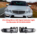 2Pcs Wing Mirror LED Signal Indicator Light For Mercedes W176 W246 W204-2