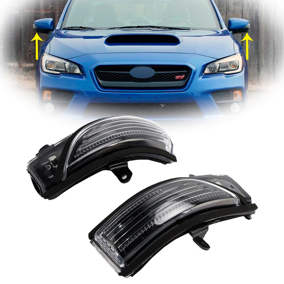 2kpl Wing Mirror LED-merkkivalo Subaru Forester 2014-2015