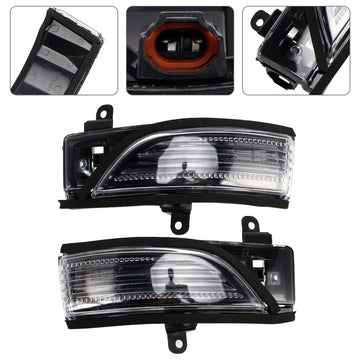 2Pcs Wing Mirror LED Signal Indicator Light For Subaru Forester 2014-2015