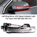 Left Wing Mirror LED Signal Indicator Light For Volvo V40 S60 S80 V60 V70-2