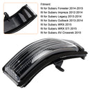 Oikean siiven peilin LED-merkkivalo Subaru Forester 2014-2015-5