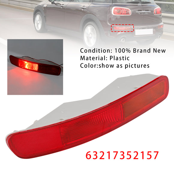 Left LED Rear Bumper Light 63217352157 For MINI Clubman F54 2016-2024