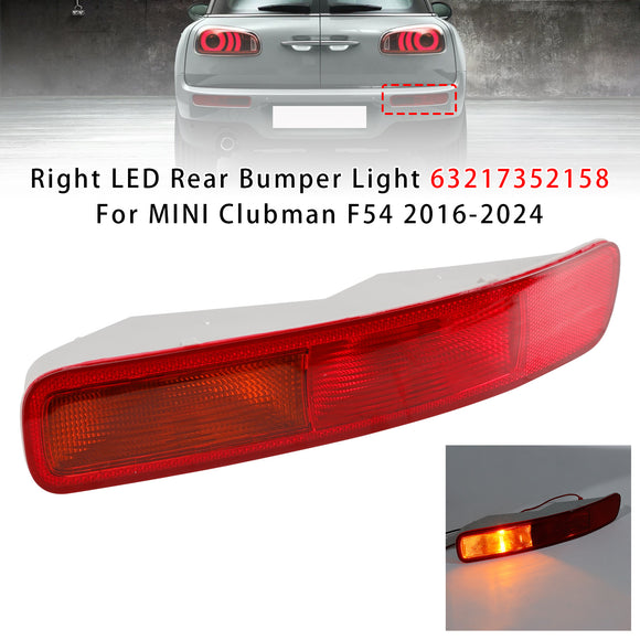 Oikea LED takapuskurin valo 63217352158 MINI Clubman F54 2016-2024