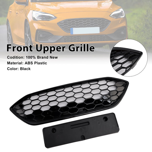 Glanzend zwarte voorbumpergrille, geschikt voor Ford Focus ST + ST Line MK4 2018-2021