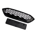 Glanzend zwarte voorbumpergrille, geschikt voor Ford Focus ST + ST Line MK4 2018-2021-16
