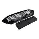 Glanzend zwarte voorbumpergrille, geschikt voor Ford Focus ST + ST Line MK4 2018-2021-17