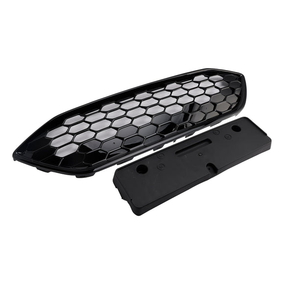 Glanzend zwarte voorbumpergrille, geschikt voor Ford Focus ST + ST Line MK4 2018-2021