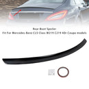 Gloss Black Rear Boot Spoiler For Mercedes-Benz CLS-Class W219 AMG Style 05-10-2