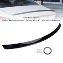 Gloss Black Rear Boot Spoiler For Mercedes-Benz CLS-Class W218 C218 10-18-2