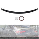Gloss Black Rear Boot Spoiler For Mercedes-Benz CLS-Class W257 C257 18-23-5
