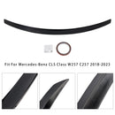 Gloss Black Rear Boot Spoiler For Mercedes-Benz CLS-Class W257 C257 18-23-7