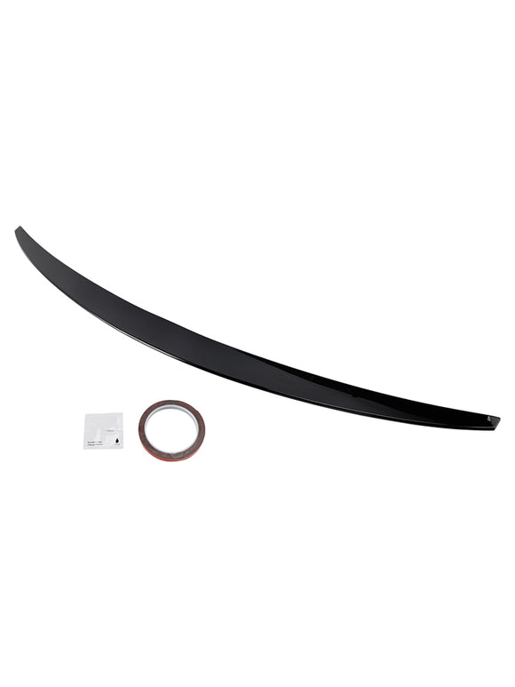 Spoiler trasero negro brillante para Mercedes-Benz Clase S. W222 2014-2020
